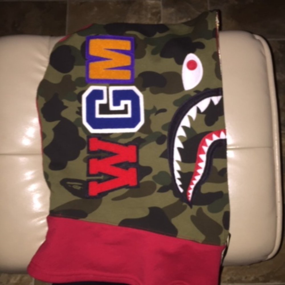 Bape Hood Mask - Red